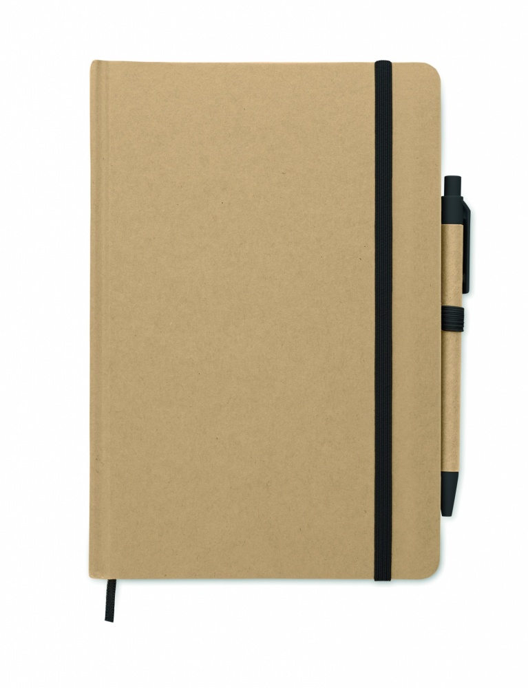 Logotrade business gifts photo of: Caratil A5 notebook in recycled carton