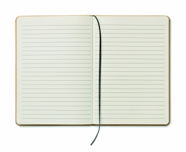 Logo trade promotional merchandise photo of: Caratil A5 notebook in recycled carton
