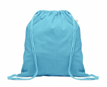 Logotrade promotional giveaway image of: Recycled 140 gr/m² cotton bag