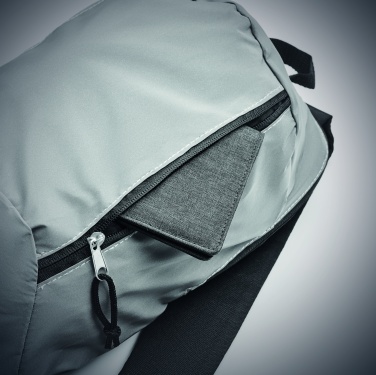 Logotrade advertising product image of: High reflective backpack 600D