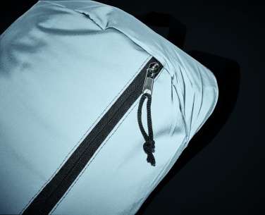 Logo trade promotional gifts image of: High reflective backpack 600D