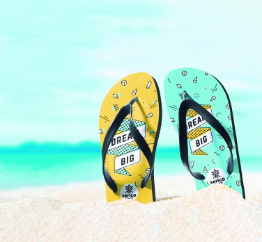 Logo trade advertising products picture of: Sublimation beach slippers