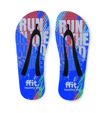Logo trade promotional products picture of: Sublimation beach slippers