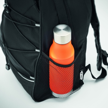 Logo trade promotional merchandise image of: 600D RPET backpack