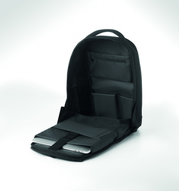 Logo trade promotional giveaways picture of: 600D RPET backpack