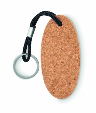 Logotrade promotional merchandise image of: Floating cork key ring Lohja