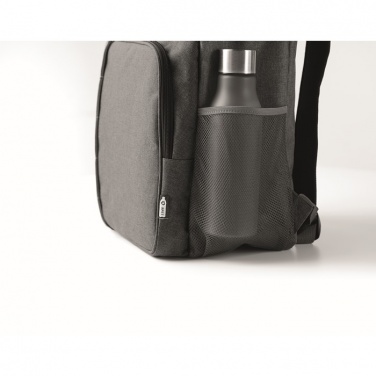 Logo trade promotional giveaway photo of: Outdoor cooler bag 600D RPET