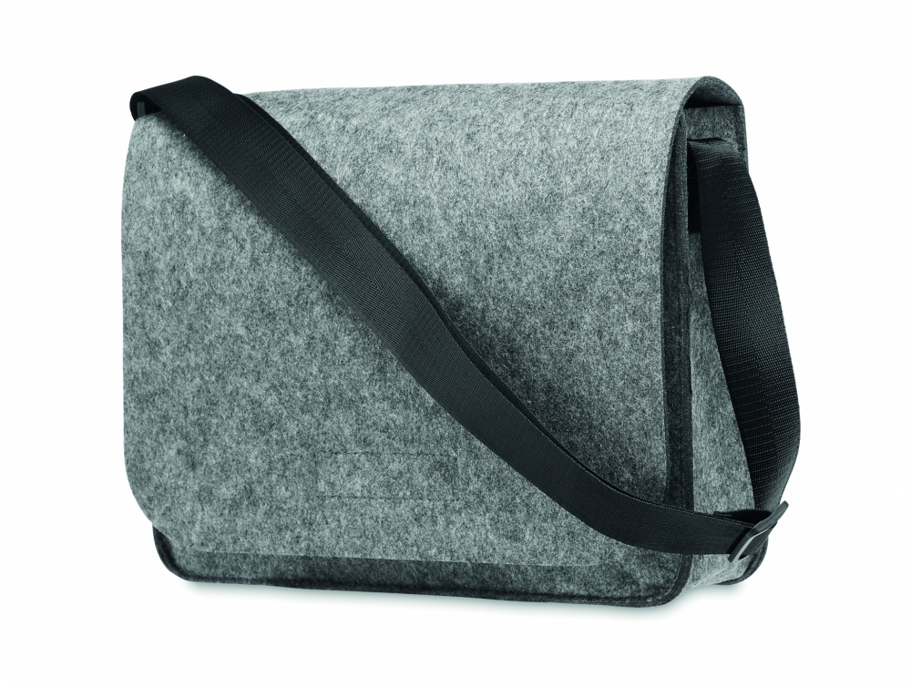 Logo trade promotional gifts image of: RPET felt laptop bag