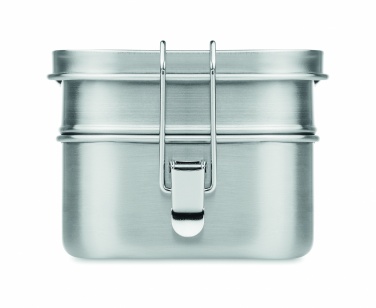 Logo trade promotional merchandise photo of: Stainless steel lunch box