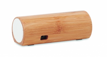 Logo trade promotional giveaway photo of: Wireless bamboo speaker 2x5W
