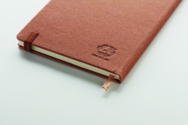 Logotrade corporate gift image of: Recycled Leather A5 notebook