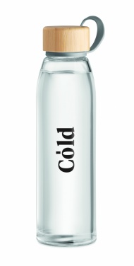 Logo trade promotional items picture of: Glass bottle 500 ml