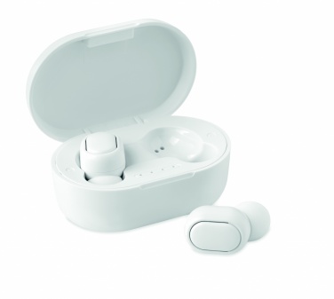 Logotrade promotional giveaway image of: Recycled ABS TWS earbuds