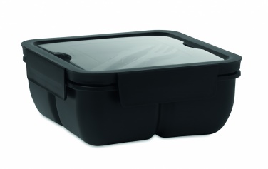 Logo trade promotional items image of: Lunch box with cutlery 600ml