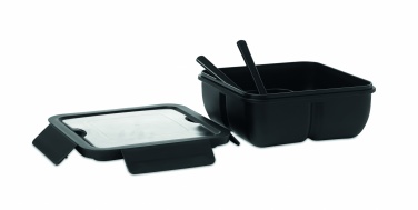 Logo trade promotional items picture of: Lunch box with cutlery 600ml