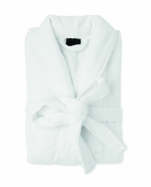 Logo trade promotional items picture of: Bathrobe organic cotton XL/XXL