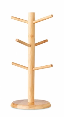 Logo trade corporate gifts picture of: Bamboo cup set holder