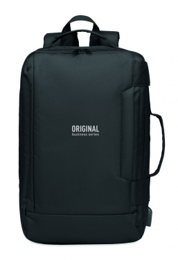 Logo trade promotional products picture of: Laptop backpack in 300D RPET