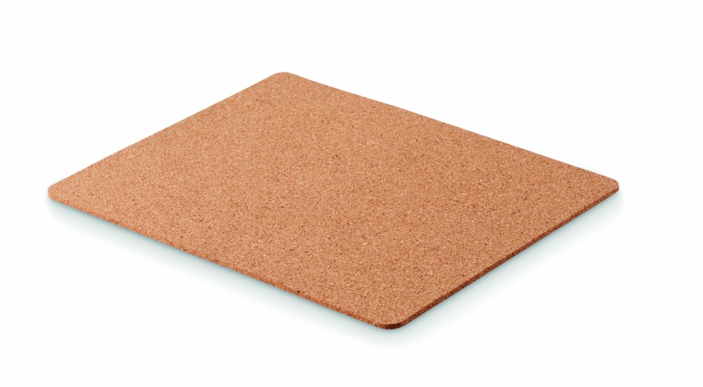 Logo trade business gift photo of: Cork mouse mat