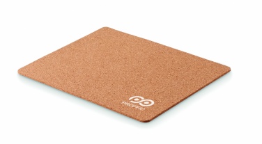 Logo trade business gifts image of: Cork mouse mat