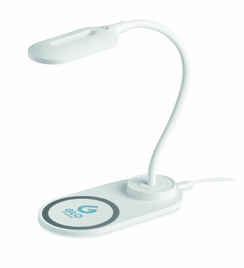Logo trade promotional giveaway photo of: Desktop light and charger 10W