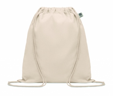 Logotrade advertising product picture of: Organic cotton drawstring bag