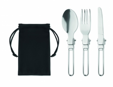 Logotrade promotional merchandise image of: 3-piece camping cutlery set