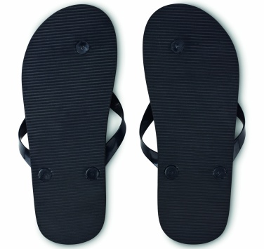 Logo trade promotional gifts picture of: Cork beach slippers L