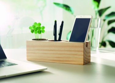 Logotrade promotional gift picture of: Desk stand with seeds kit