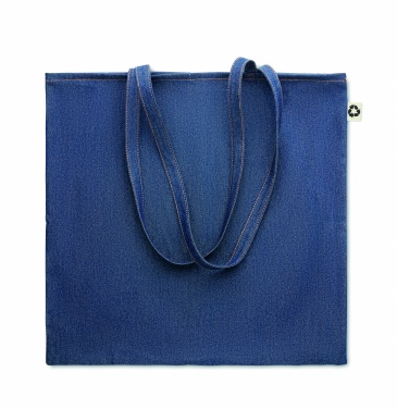 Logo trade business gift photo of: Recycled denim shopping bag
