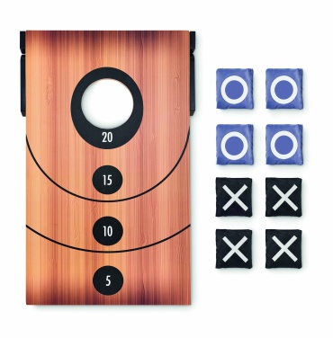 Logotrade promotional products photo of: Double sided MDF game set