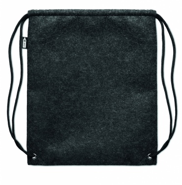 Logotrade promotional gift image of: RPET felt drawstring bag