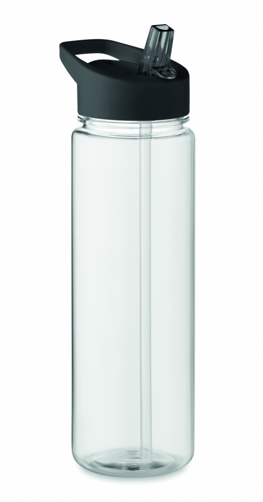 Logo trade corporate gifts image of: RPET bottle 650ml PP flip lid