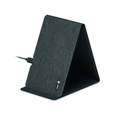 Logotrade promotional item picture of: RPET wireless charger 15W