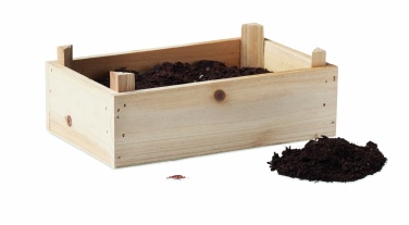 Logo trade promotional items picture of: Tomato kit in wooden crate