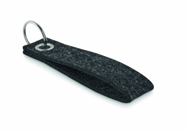 Logotrade promotional gift image of: RPET felt key ring Hämeenlinna