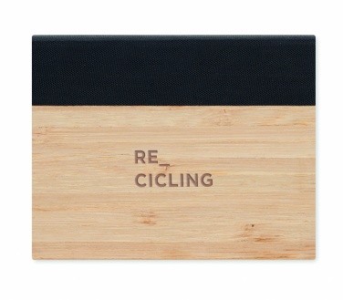 Logotrade promotional items photo of: Bamboo sticky note memo pad