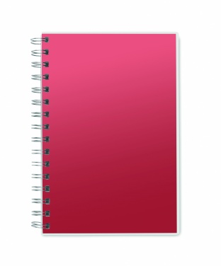 Logo trade advertising products picture of: A5 RPET notebook recycled lined