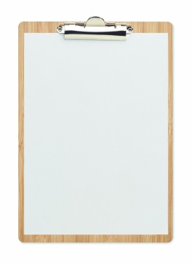 Logotrade promotional product image of: A4 bamboo clipboard