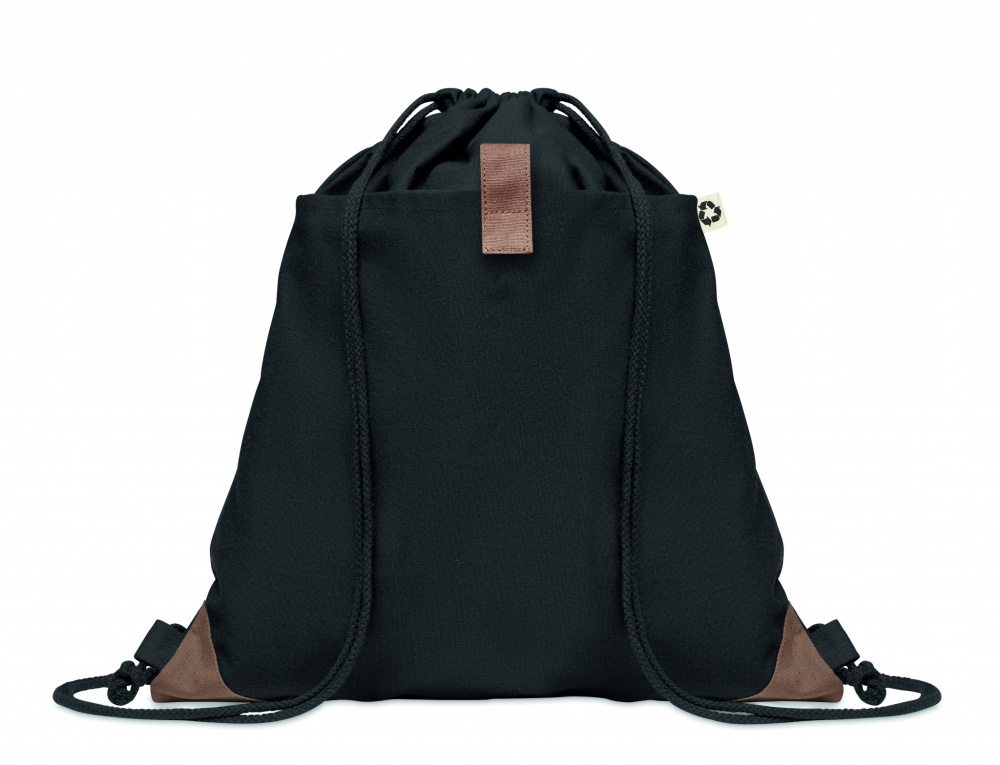 Logotrade promotional gift image of: Recycled cotton drawstring bag