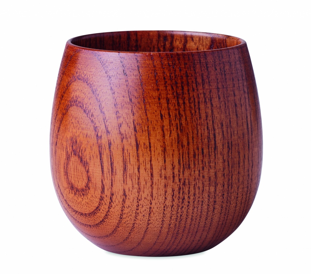 Logotrade corporate gift picture of: Oak wooden mug 250 ml