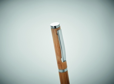 Logotrade promotional merchandise image of: Bamboo gel pen