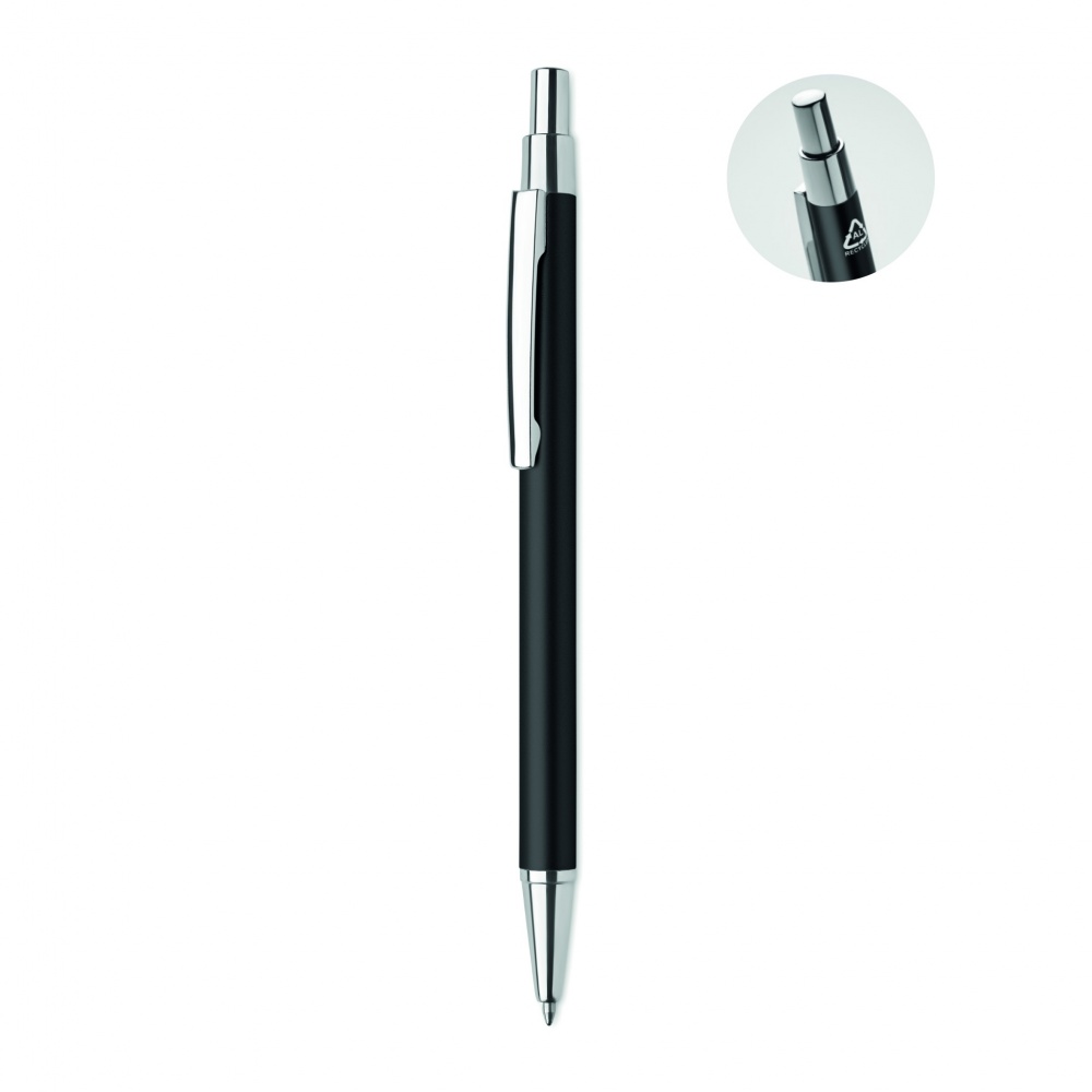 Logotrade promotional product image of: Recycled aluminium ball pen
