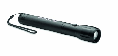 Logo trade corporate gifts image of: Large aluminium LED flashlight