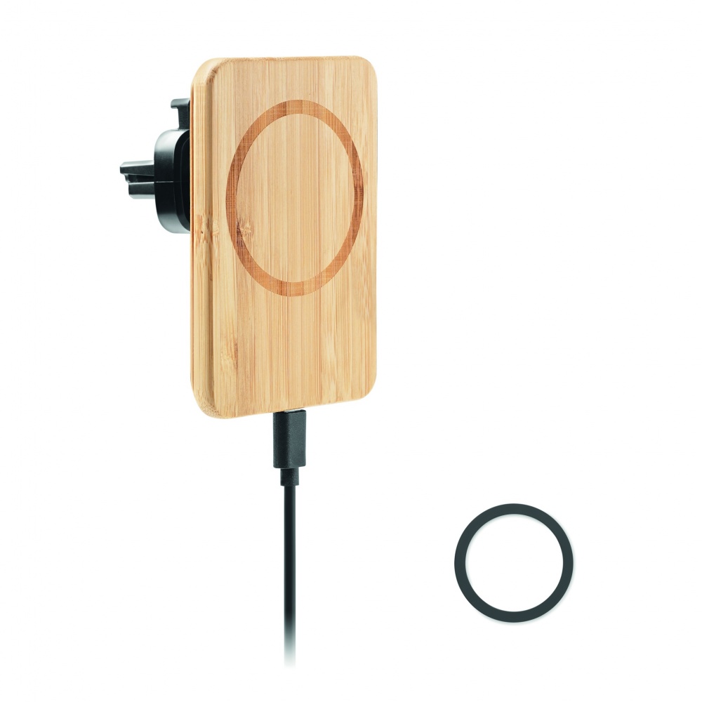 Logotrade business gift image of: Magnetic wireless charger 15W