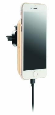 Logo trade promotional giveaways image of: Magnetic wireless charger 15W