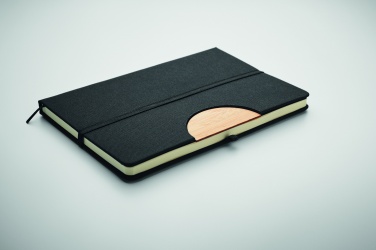 Logo trade promotional gifts picture of: A5 RPET notebook 80 lined
