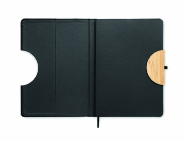 Logo trade promotional gift photo of: A5 RPET notebook 80 lined