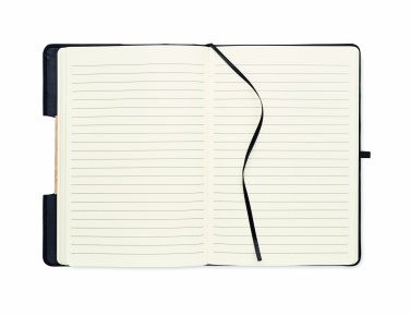 Logo trade promotional gifts image of: A5 RPET notebook 80 lined