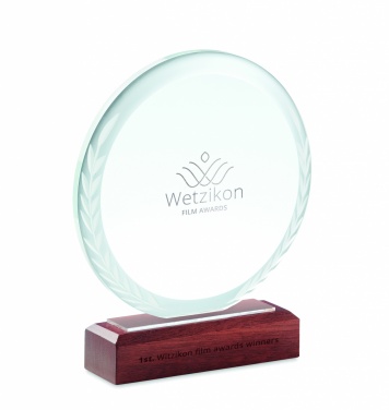 Logotrade promotional gift image of: Round award plaque
